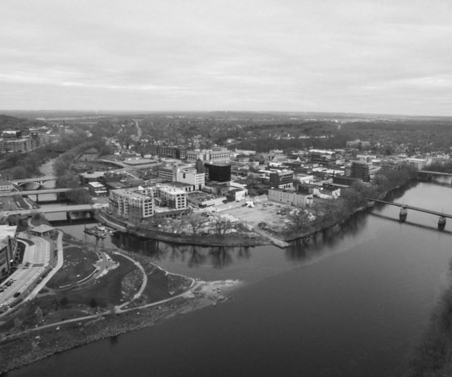 No. 0041 - Confluence of the Eau Claire and Chippewa Rivers - Eau Claire, Wis.