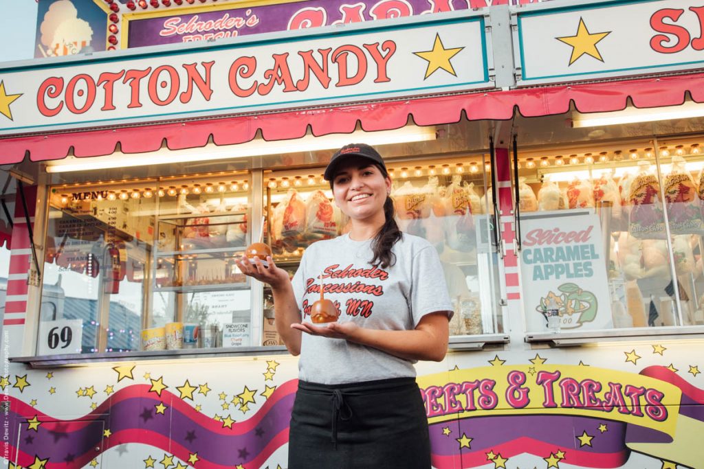 northernwisconsinstatefairfoodtruckportraitscaramelcovered