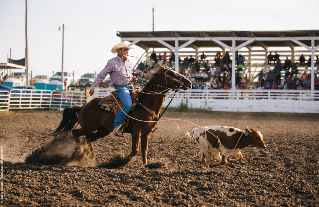 Great Plains Indian Rodeo Association Rodeo in Rosebud, South Dakota