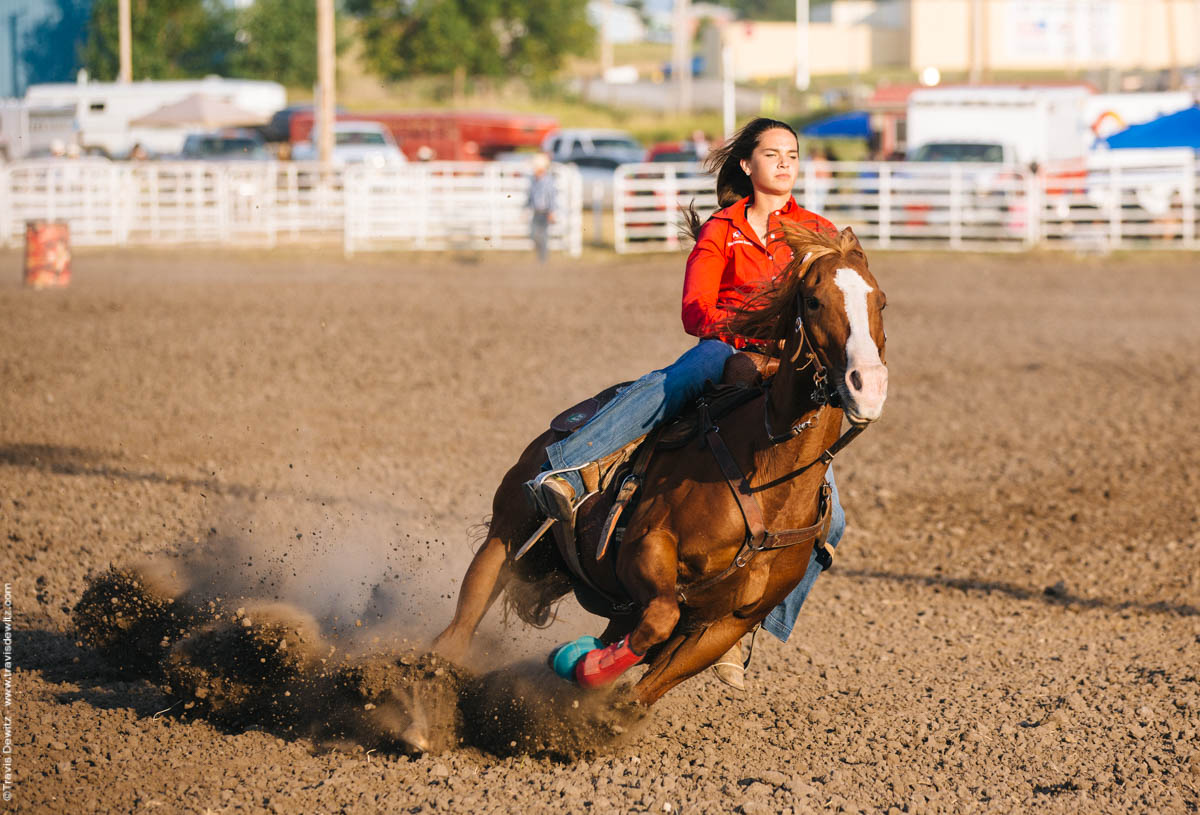 Great Plains Indian Rodeo Association Rodeo in Rosebud, South Dakota